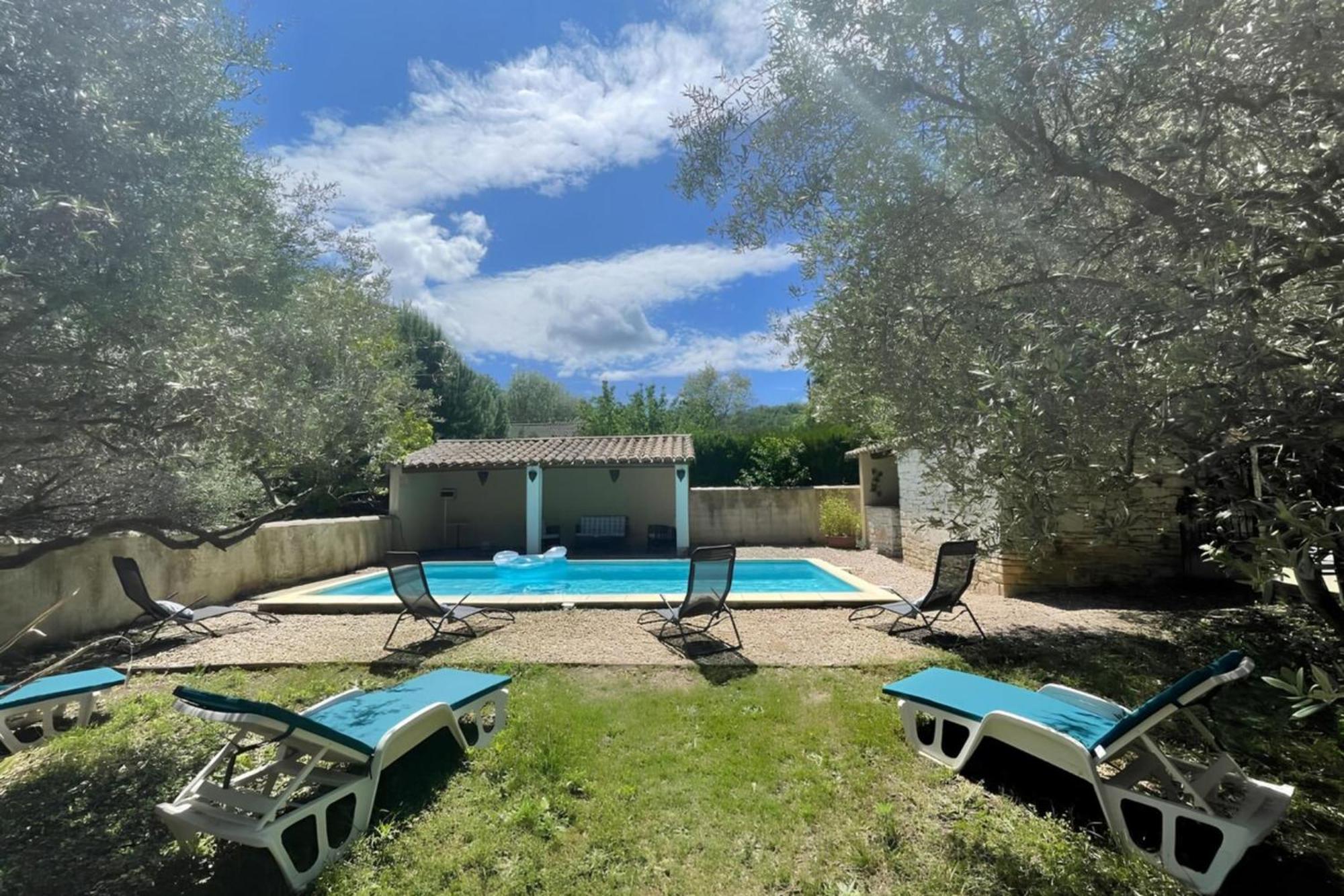 Les Oliviers - Villa 10 People - 5 Min Ardeche Saint-Julien-de-Peyrolas Exterior photo