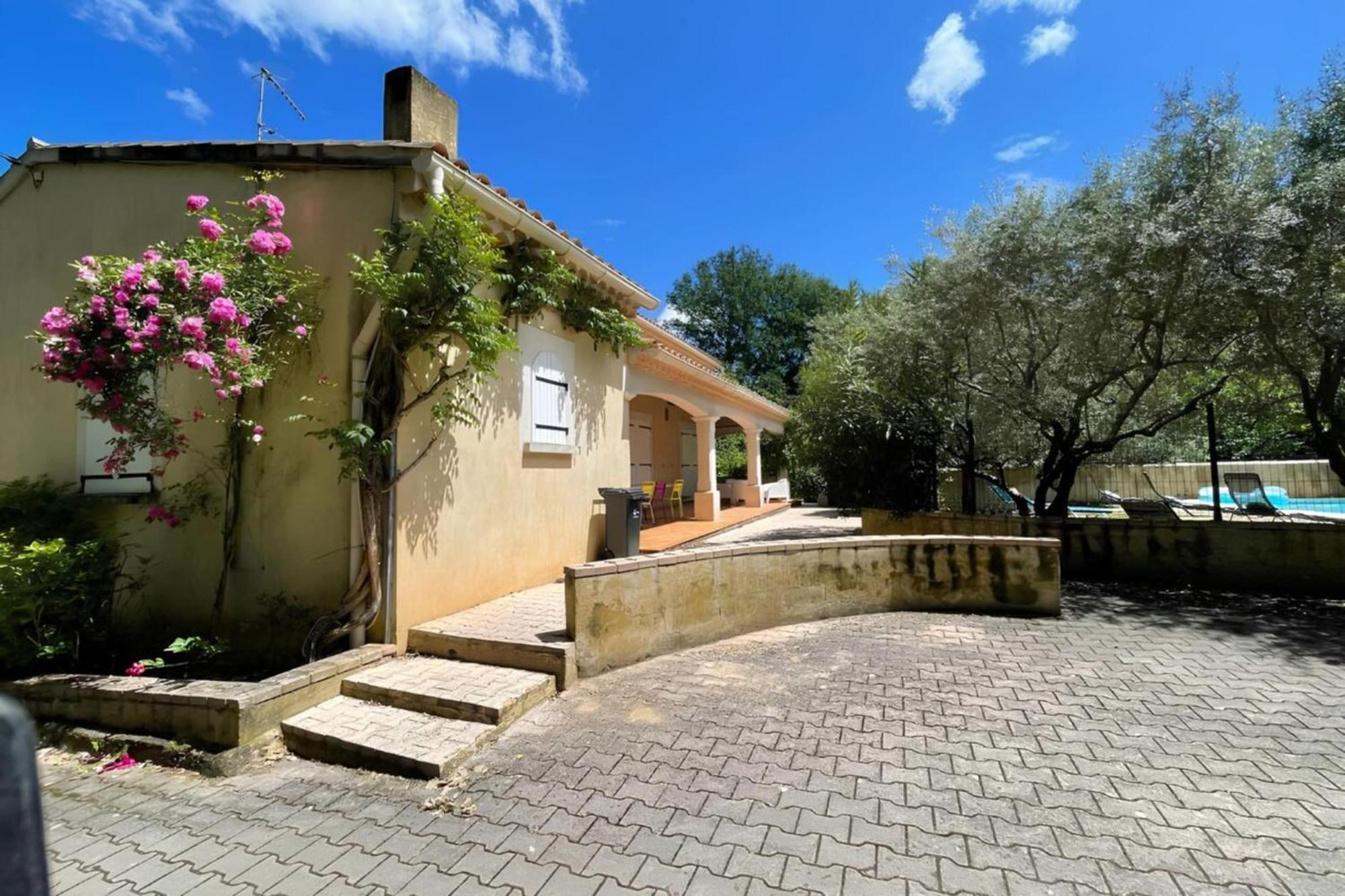 Les Oliviers - Villa 10 People - 5 Min Ardeche Saint-Julien-de-Peyrolas Exterior photo